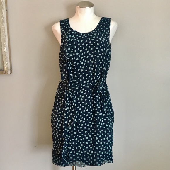 Vera Wang Lavender Label Dresses & Skirts - Vera Wang Lavender Label Silk Polka Dot Dress